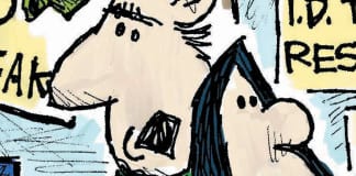 CARTOON: “The Boss Boycotts” political cartoon Bruce Springsteen North Carolina