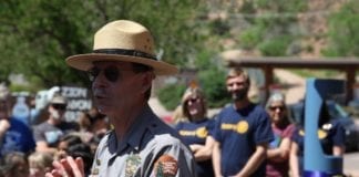 Zion National Park anticipates record crowds Memorial Day weekend Springdale hydration station