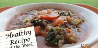Healthy Recipe of the Week: Lentil Minestrone lentil minestrone recipe