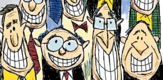 CARTOON: “Jury By Jello” Bill Cosby Clarence Thomas political cartoon