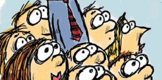 CARTOON: “Pocahontas” Donald Trump Elizabeth Warren Pocahontas political cartoon