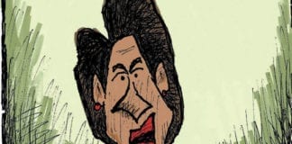 CARTOON: “North Carolina Educated” Loretta Lynch North Carolina political cartoon