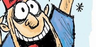 CARTOON: “America The Beer” Budweiser America political cartoon