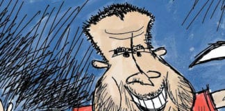 CARTOON: “Zimmerman Murderabilia” Zimmerman auction political cartoon