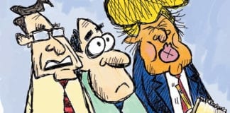 CARTOON: “Trump Veep Stakes” Donald Trump vice president political cartoon