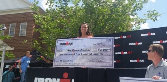 DOVE Center receives $2,500 grant from Ironman Foundation