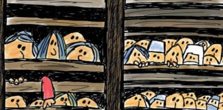 CARTOON: “Trump Train” Trump Train Donald Trump political cartoon