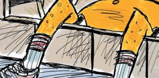 CARTOON: “Float Like A Butterfly” political cartoon Muhammed Ali Donald Trump Hillary Clinton