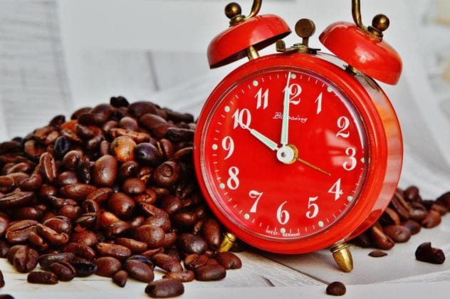 monday morning: alarm clock