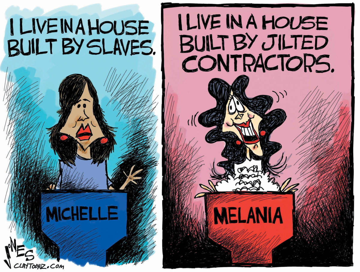 michelle obama bill o'reilly house that slaves built slavery