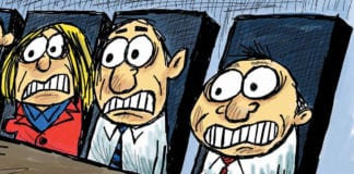 CARTOON: “No Charges For Hillary” Hillary Clinton email server political cartoon