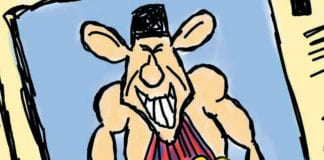 CARTOON: “All The News That’s Michael Phelps” Olympics sexism political cartoon