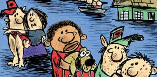 CARTOON: “Heroes Of The Storm” Louisiana flood political cartoon