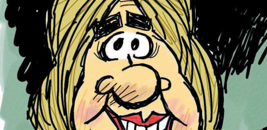 hillary clinton lies james comey political cartoon