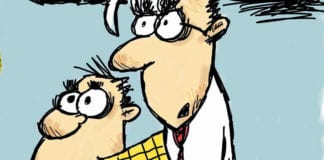 CARTOON: “Cupping” political cartoon