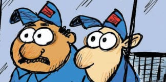 CARTOON: “Trump Poops Out” hillary clinton donald trump debate political cartoon