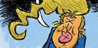 CARTOON: “Healthiest Blockhead Ever” political cartoon Donald Trump health