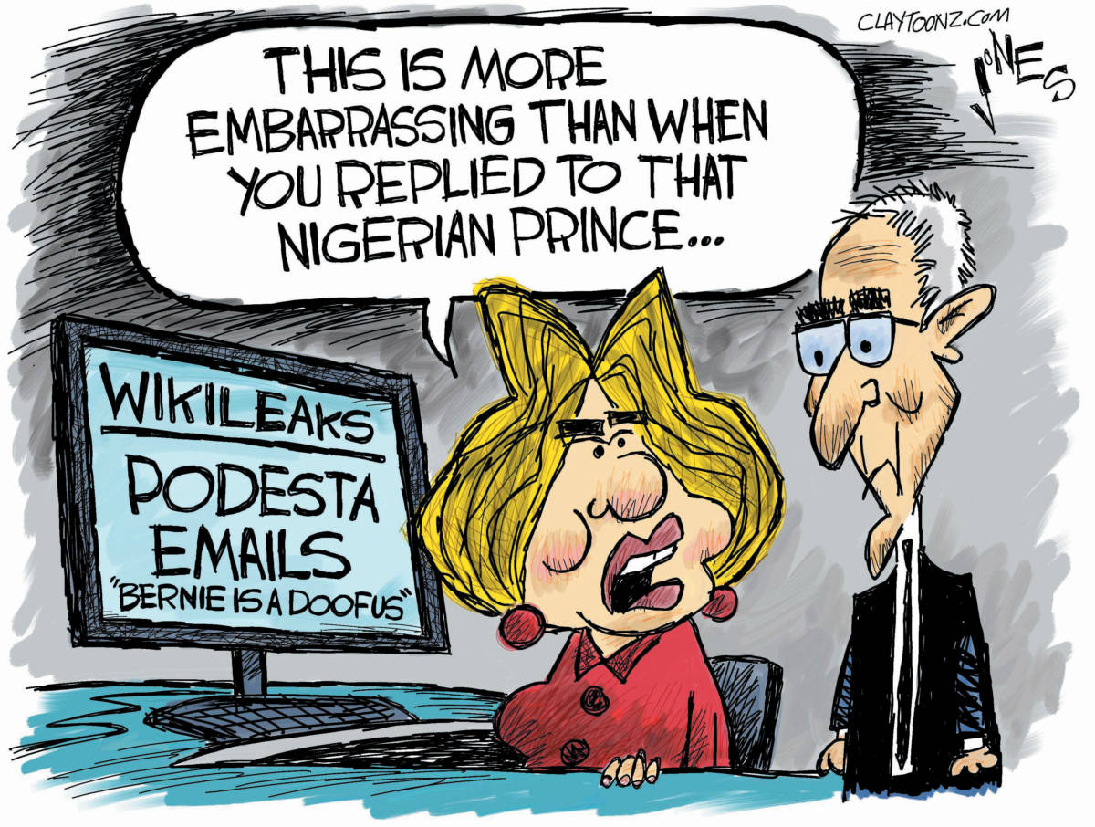 john podesta marco rubio wikileaks political cartoon
