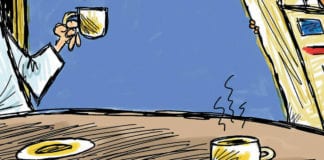 CARTOON: “Endorsing Trump” trump endorsements political cartoon