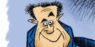 CARTOON: “That Mexican Thing” whipping out that mexican thing political cartoon