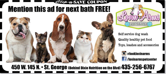 St. George pet store coupon