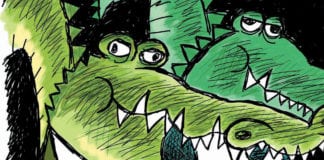 CARTOON: “Drain The Swamp” political cartoon drain the swamp