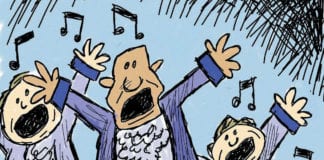 CARTOON: “Hamilton!” political cartoon Hamilton Mike Pence