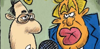 CARTOON: “All The News You Klan Stand” Donald Trump ku klux klan political cartoon