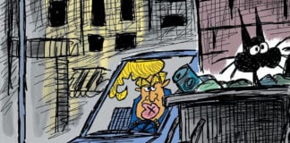 CARTOON: “Looking To Rudy” fbi rudy giuliani political cartoon