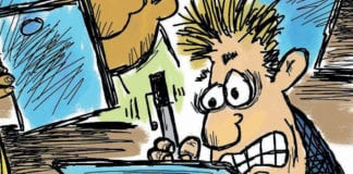 CARTOON: “The Morning After” unfriended social media election political cartoon