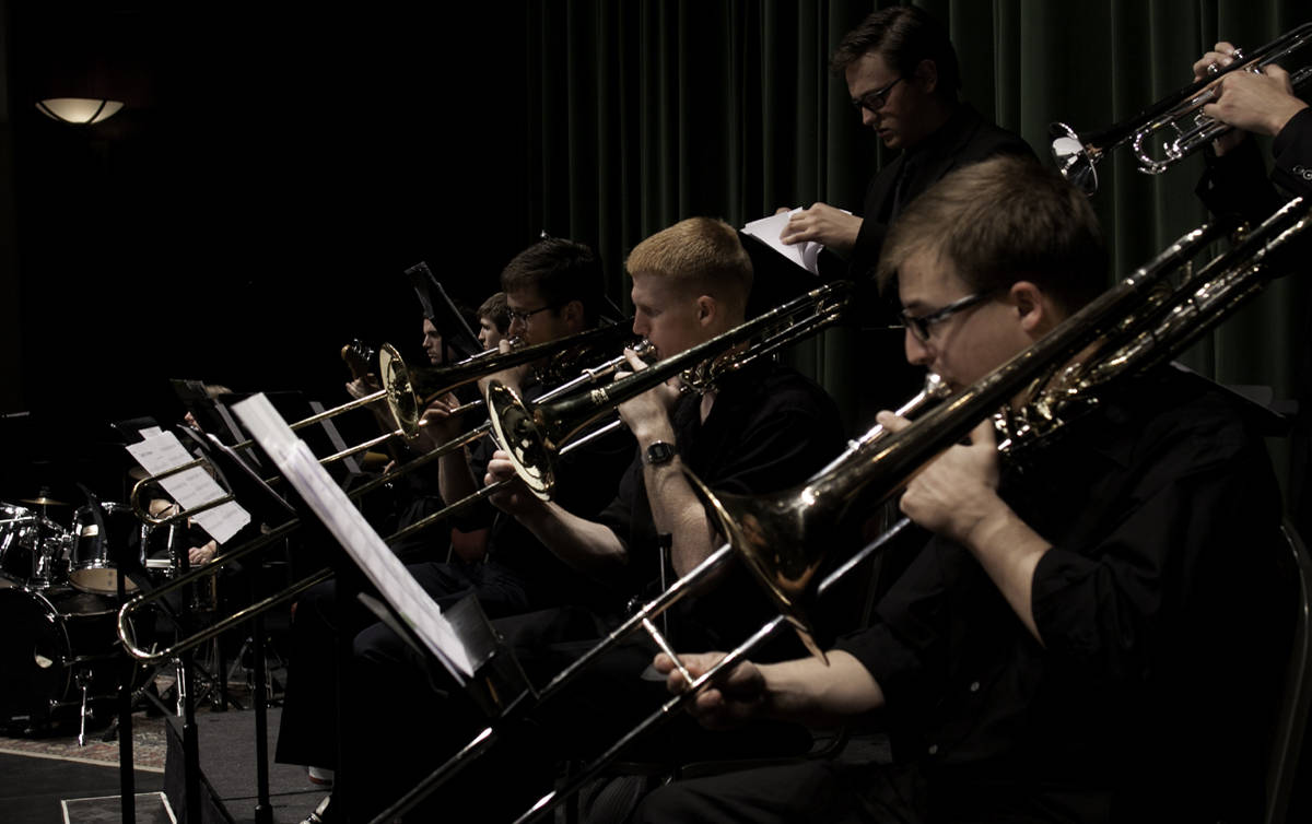 SUU jazz band performs “Legends In The Living Room” concert