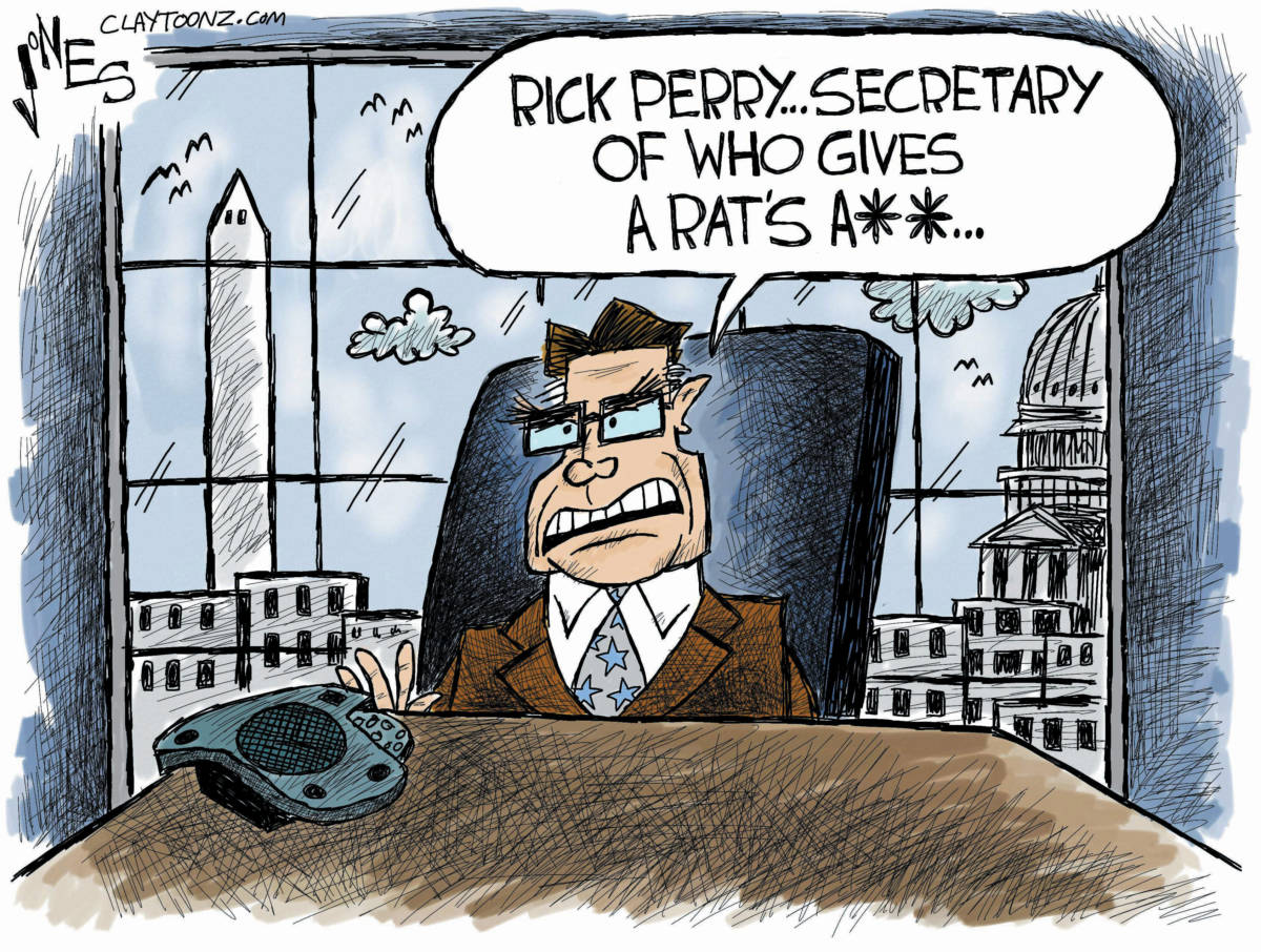 CARTOON: "Secretary Oops"