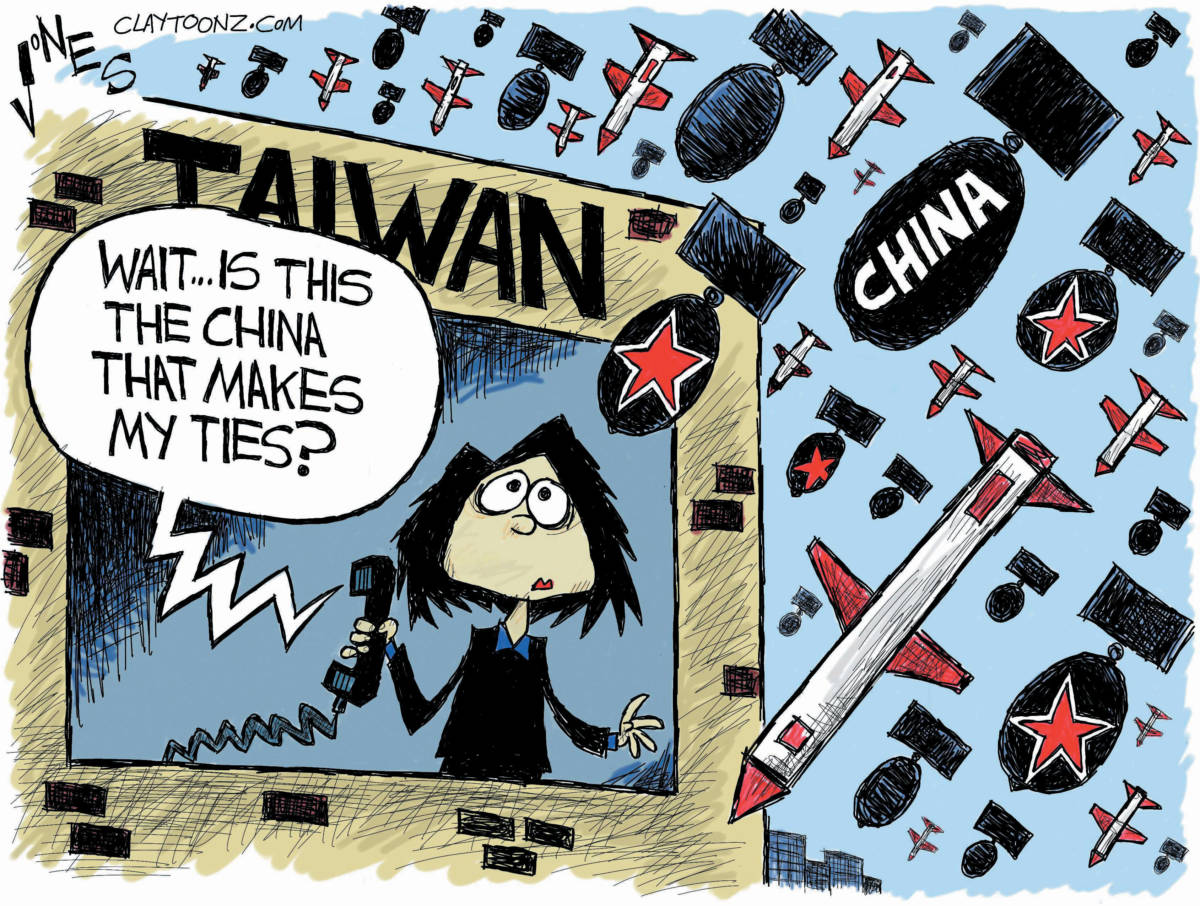 CARTOON: "Big Trouble In Little China"