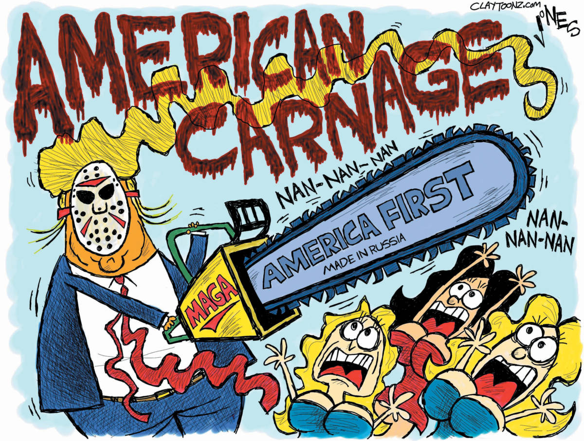 CARTOON: "American Carnage"