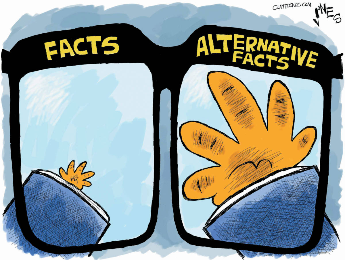 CARTOON: "Alternative Facts"
