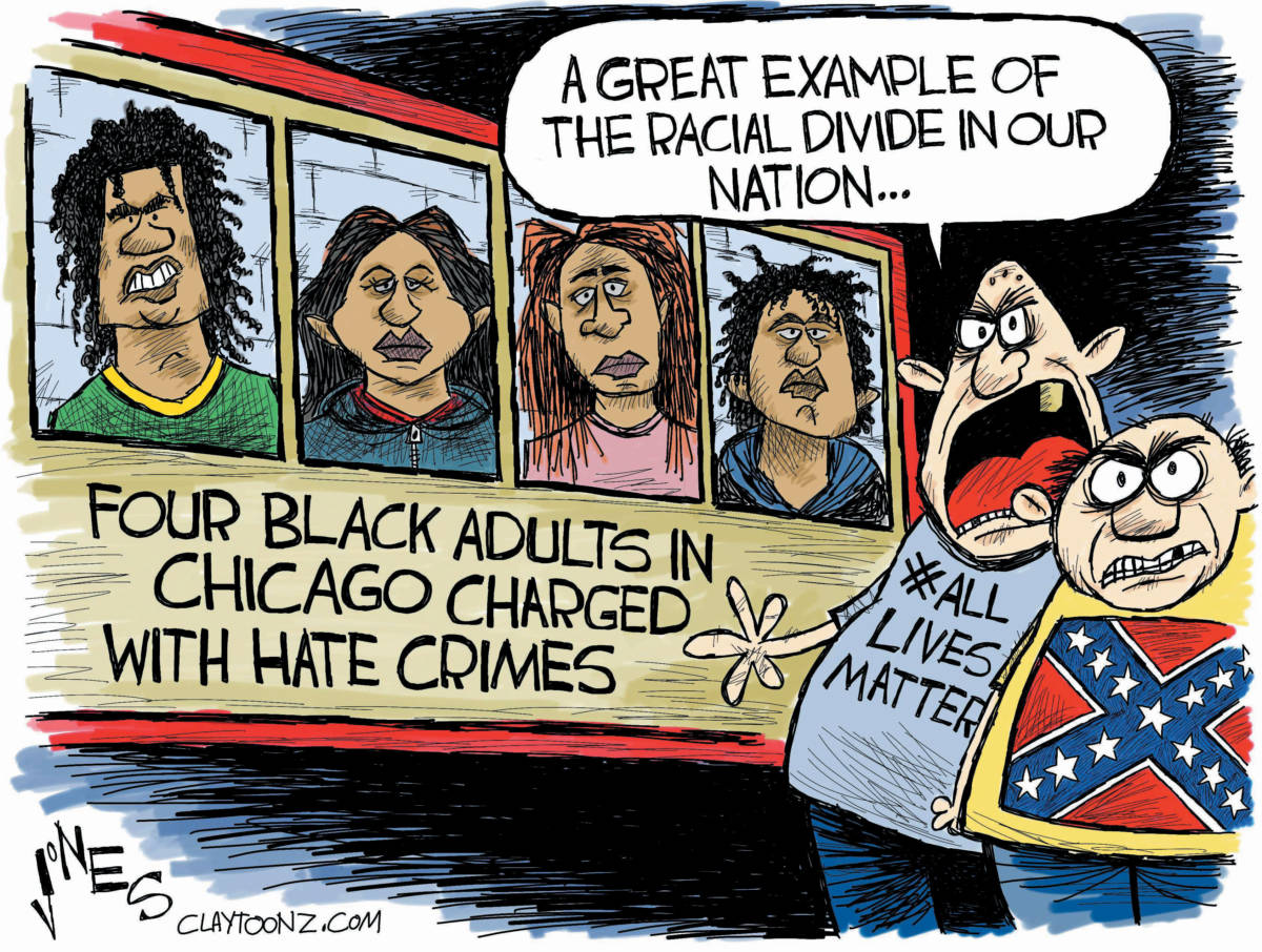 CARTOON: "Hate In Chicago"