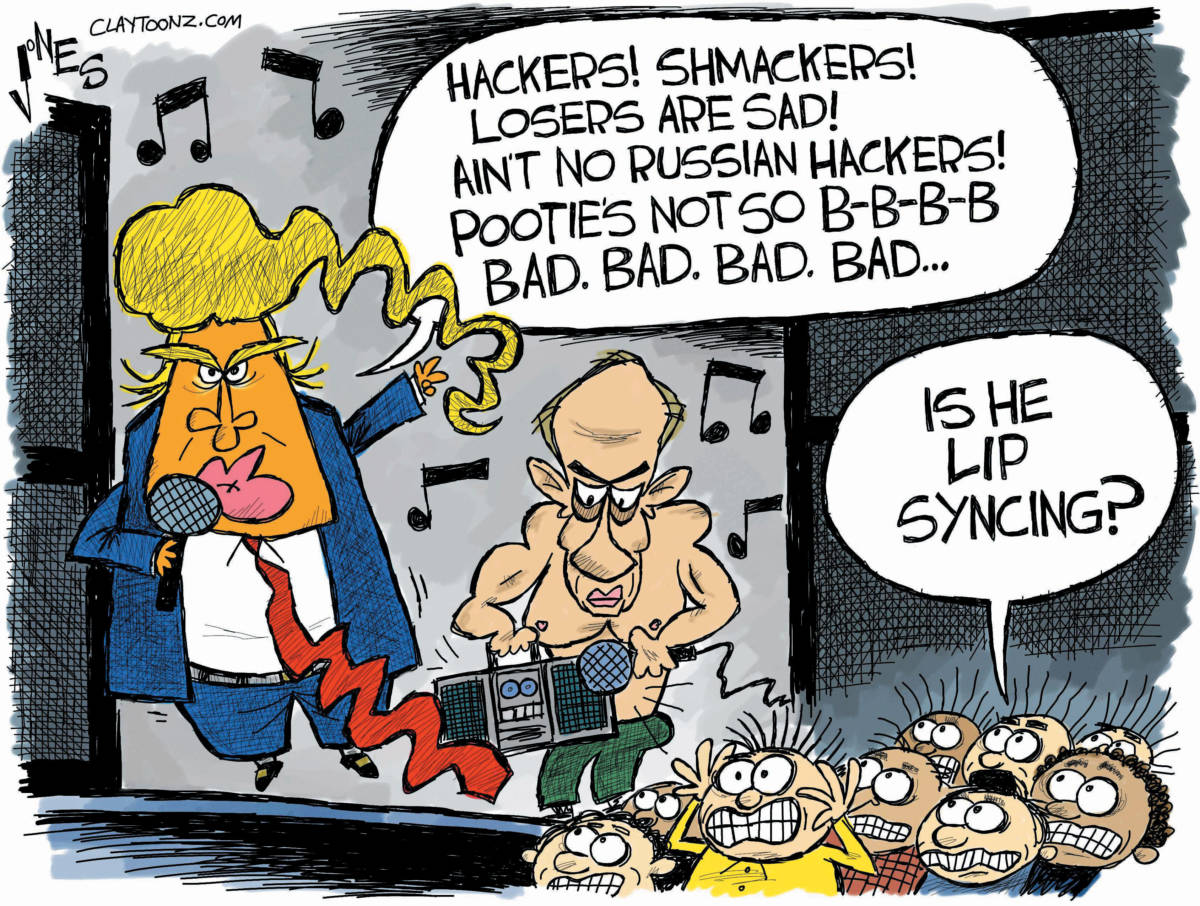CARTOON: "Putin On The Lips"