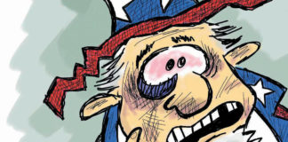 CARTOON: “The Perpetrator” CARTOON: "The Perpetrator"