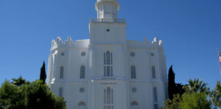 St. George Temple Visitor’s Center and Historic Sites gets new directors St. George Temple Visitor's Center directors Barre Burgon Karen Burgon