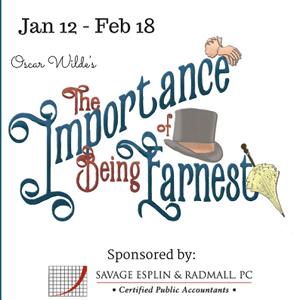 southern utah weekend events features The Importance of being Earnest