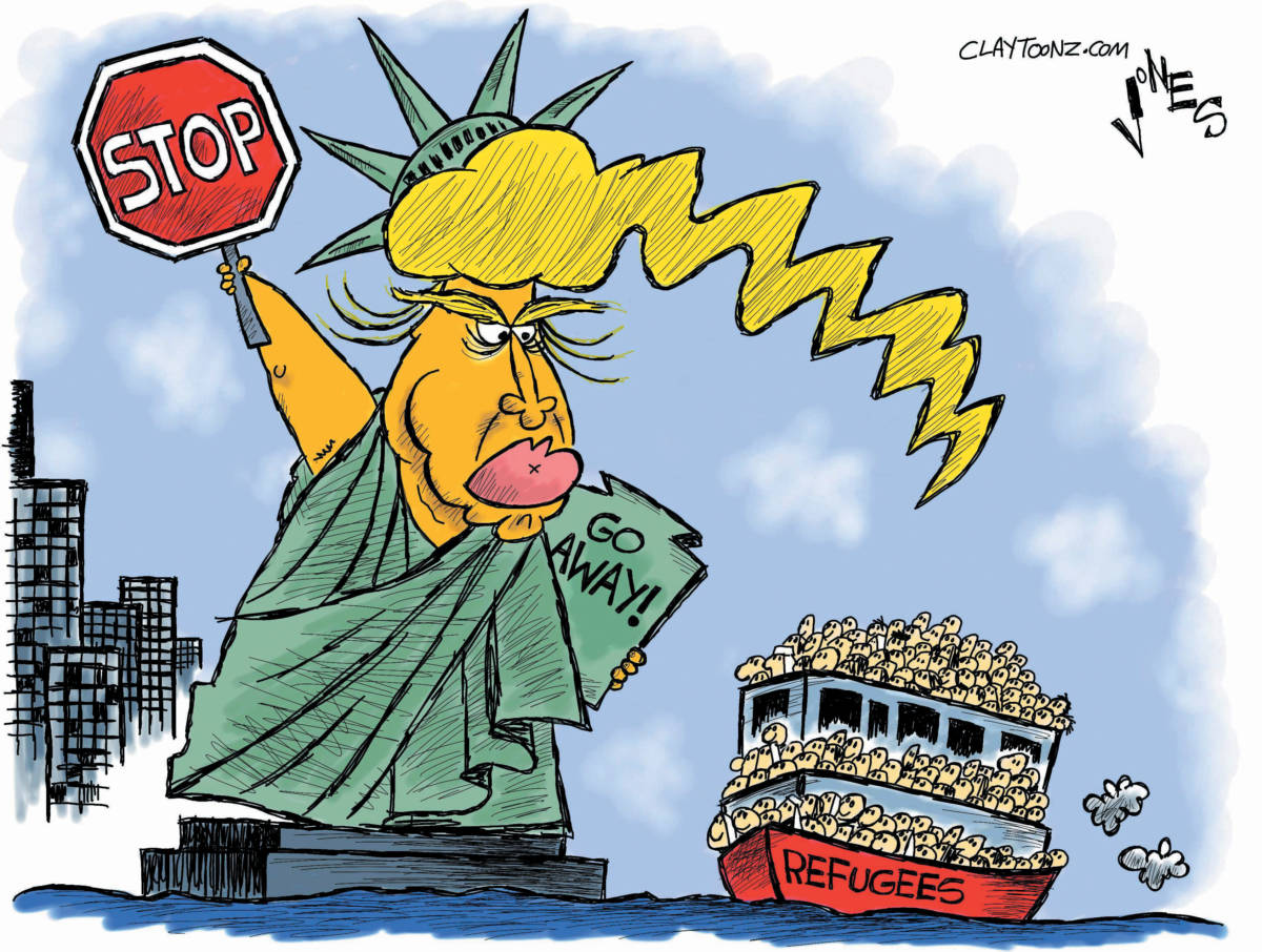 CARTOON: "Trumping Liberty"