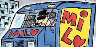 CARTOON: “Riding With Milo” CARTOON: "Riding With Milo"