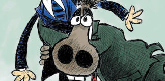 CARTOON: “Grabbing By The Bush” CARTOON: "Grabbing By The Bush"