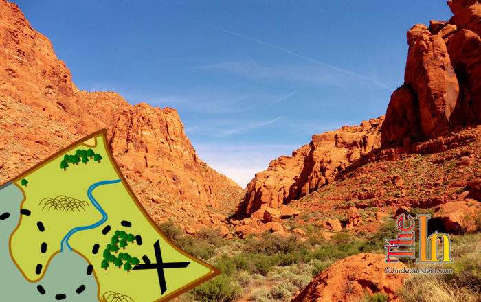 Hiking Southern Utah: Tuacahn Saddle is a strenuous but scenic hike that can be done as a point-to-point hike by leaving a vehicle in Snow Canyon.