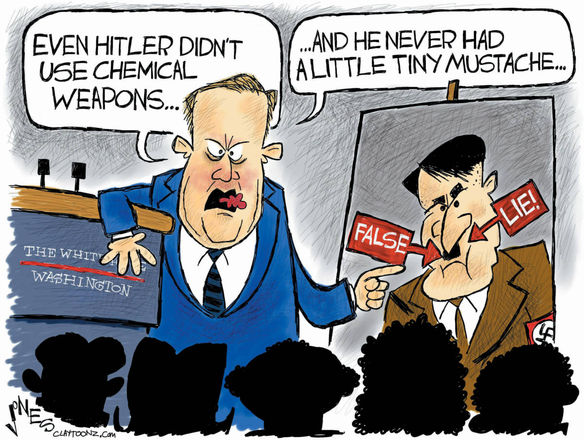 CARTOON: "That's A Spicy History Lesson"