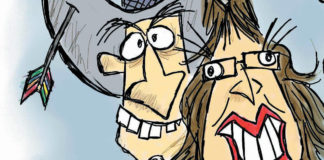 CARTOON: “They’ll Let Anyone In Here”