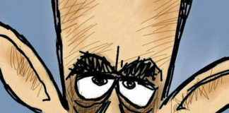 CARTOON: “That Man Is Low” CARTOON: "That Man Is Low"