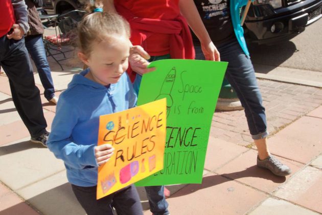 Two hundred march for science in Cedar City