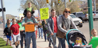Two hundred march for science in Cedar City Two hundred march for science in Cedar City