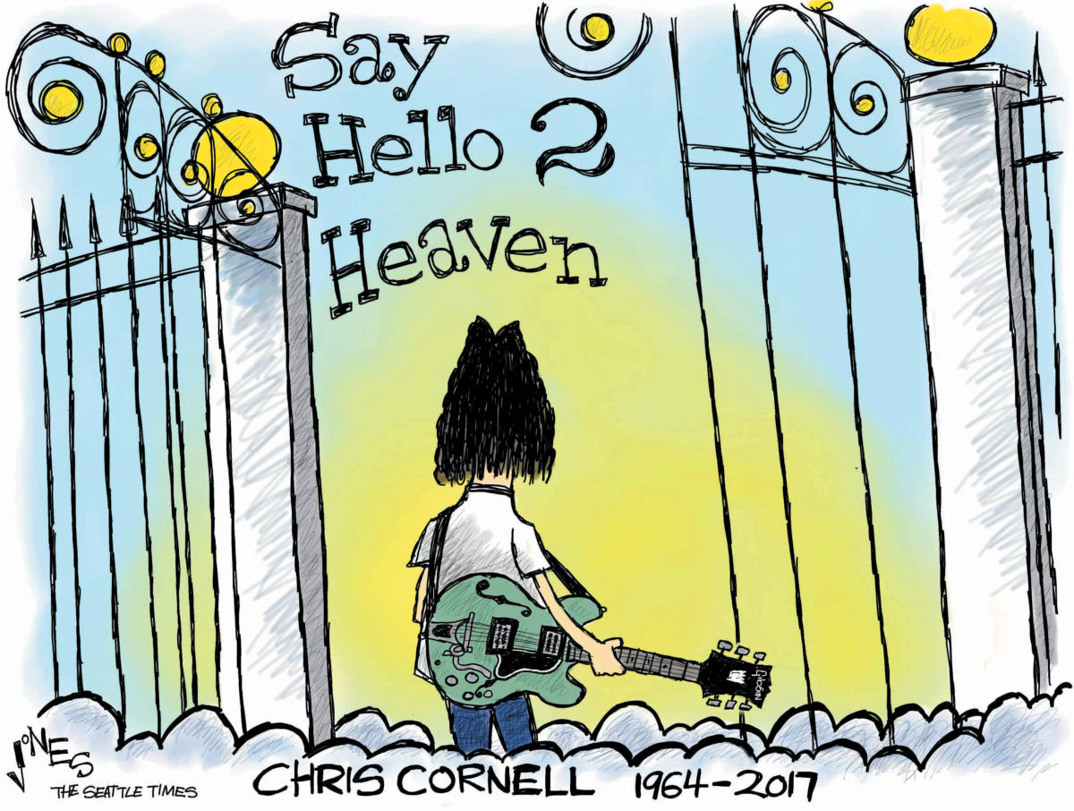 CARTOON: "Chris Cornell"